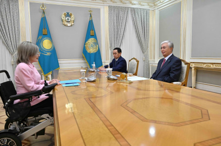 Тоқаев адам құқықтары жөніндегі уәкілдің Астанадағы өкілін қабылдады