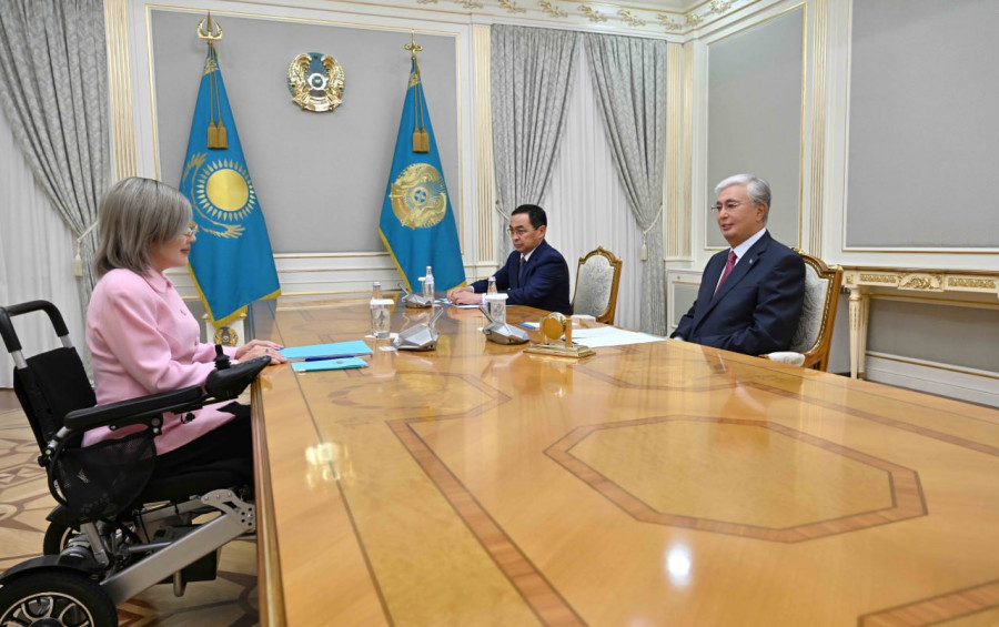 Тоқаев адам құқықтары жөніндегі уәкілдің Астанадағы өкілін қабылдады