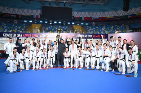 Қазақстандықтар таеквондодан ірі халықаралық турнирде жүлдеге ілікті