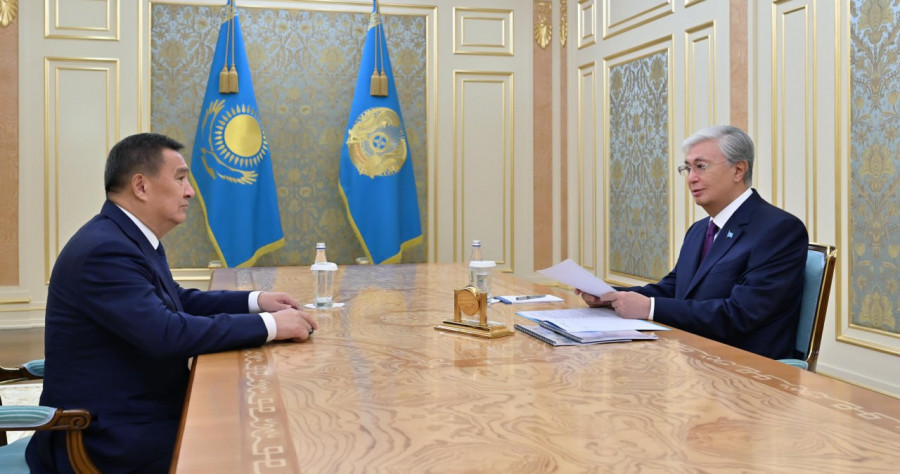 Тоқаев Ақмола облысының әкімін қабылдады