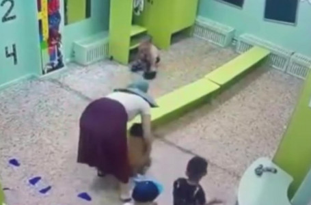 Алматыдағы балабақшада бала маңдайын жаралап алған