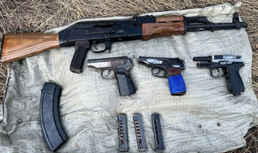 Бірнеше өңірдегі операция: Қаңтарда ұрланған қару-жарақтар тәркіленді