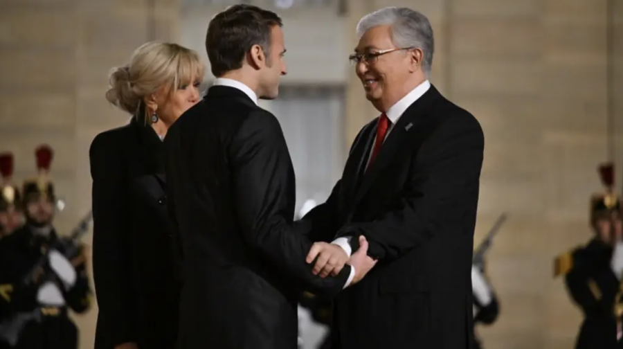 Франция президенті Макрон қазақ тілінде жазба жариялады 