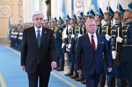 Қасым-Жомарт Тоқаев Ақордада Иордания Королін қарсы алды