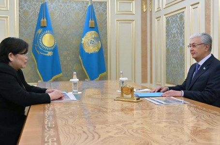 Тоқаев Конституциялық сот төрағасын қабылдады