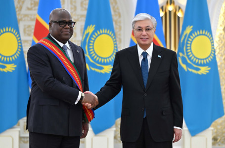Тоқаев Конго президентін марапаттады
