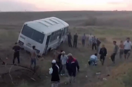 Алматы облысында оқушылар мінген автобус жол апатына ұшырады