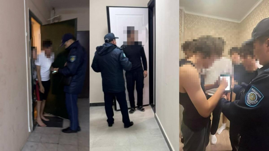 Астаналық полицейлер үй-үйді аралап, тексеріп жүр