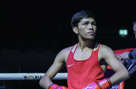 Санжар Тәшкенбай қарсыласын ойсырата жеңіп, алтын иеленді