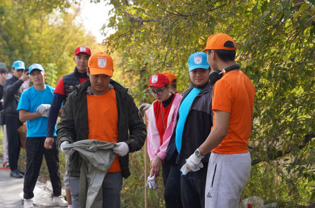 Өскеменде Дүниежүзілік тазалық күні өтті