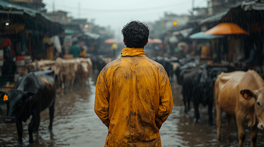 Атырау облысында сиырлар сеспей қатып жатыр