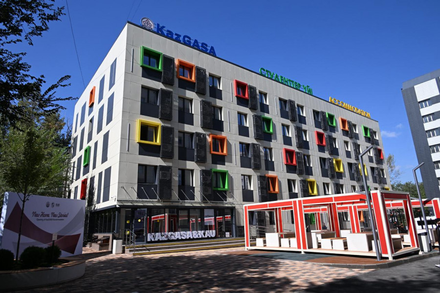 Алматыда халықаралық деңгейдегі студенттік жатақхана ашылды