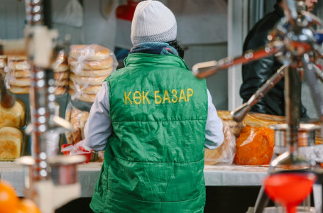 Алматының Көк базарындағы саудагерлер бас көтерді