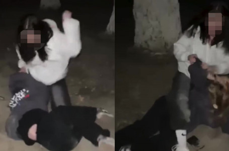 Атырауда қыздар арасында төбелес шыққан