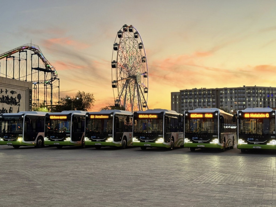 Шымкент: қалалық маршруттарға 30 жаңа автобус қосылады