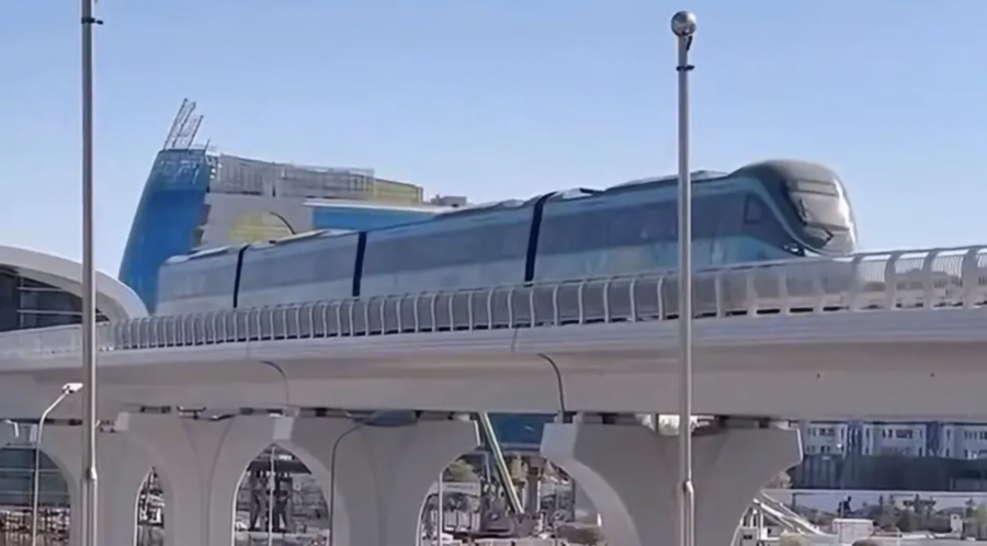 Желіде LRT-ның сынақтан өткізіліп жатқаны түсірілген видео пайда болды