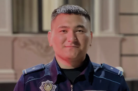 Погон таққан Путин: Маңғыстау облысында ерекше есімді полицей қызмет етеді