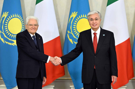 Қасым-Жомарт Тоқаев пен Серджо Маттарелла келіссөз жүргізді