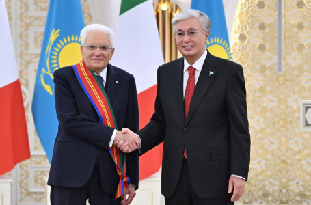 Тоқаев Италия президентін І дәрежелі “Достық“ орденімен марапаттады