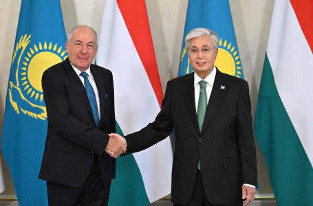 Қасым-Жомарт Тоқаев пен Тамаш Шуйок келіссөз жүргізді