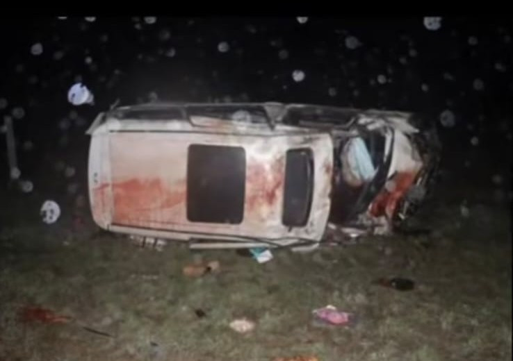 Жантүршігерлік жол апаты: көлік жылқыға соғылып, екі адам қаза тапқан