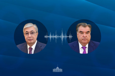 Тоқаев Тәжікстан президентін туған күнімен құттықтады