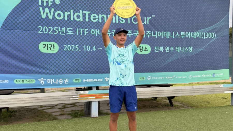 Қазақстандық теннисші Заңғар Нұрланұлы Кореяда тағы да топ жарды