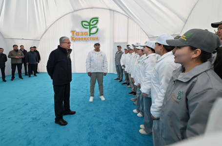 Президент Jasyl El белсенділеріне алғыс айтты