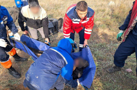 Ақсуда үйінді астында қалған ер адам құтқарылды