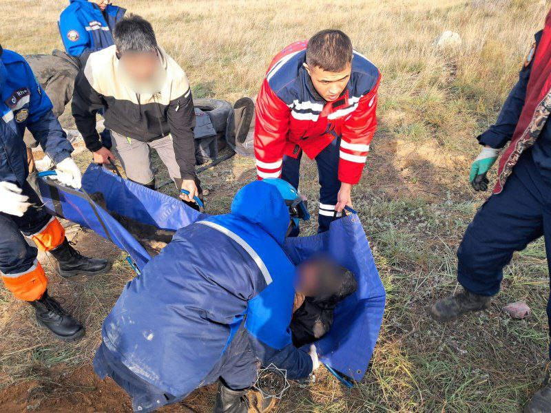 Ақсуда үйінді астында қалған ер адам құтқарылды