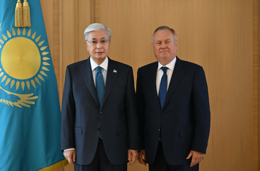 Президент Банк ВТБ басқарма төрағасын қабылдады