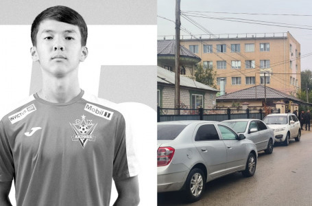 Ақтөбелік фуболшының өлімі: полиция тергеуді бастады