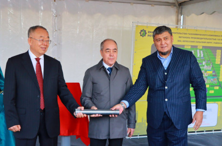 БҚО-да қуаттылығы жылына 130 мың тонна метанол өндіретін газхимия кешенінің құрылысы басталды