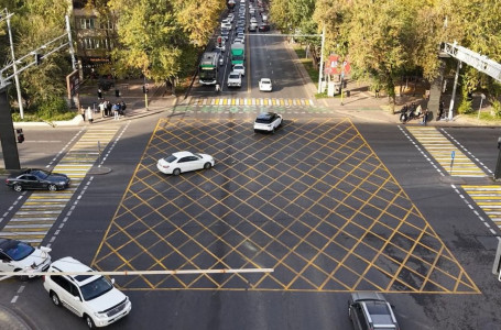 Алматыда 10 көшенің қиылысында жаңа жол белгісі пайда болды