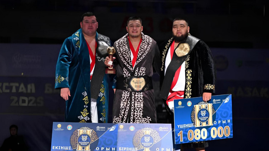 Шымкент балуаны Марат Байқамұров “Қазақстан барысы - 2025“ турнирінің чемпионы атанды
