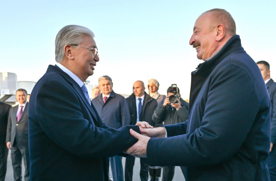 Тоқаев Әлиевті күтіп алды