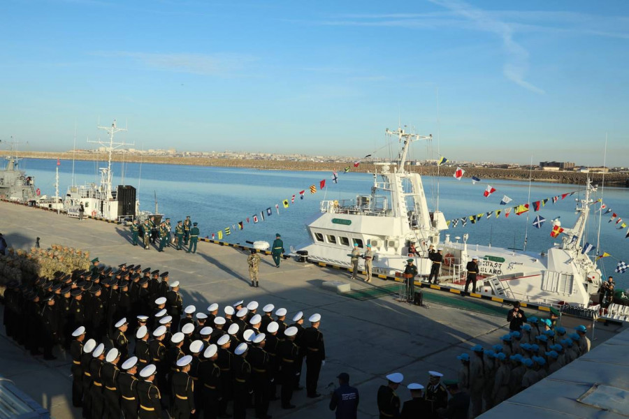 Маңғыстау облысында Жағалау күзетінің жаңа кемесі салтанатты түрде іске қосылды