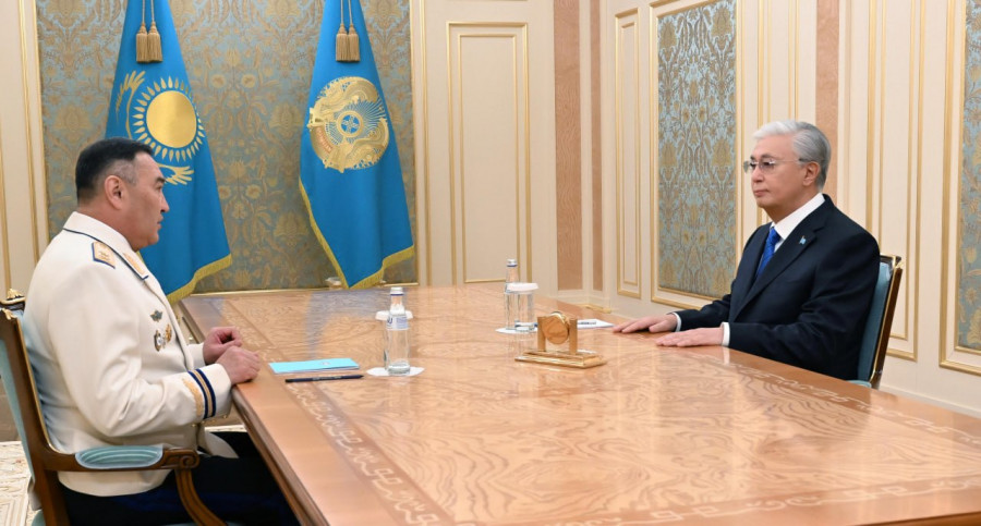 Тоқаев ҰҚК төрағасын қабылдады