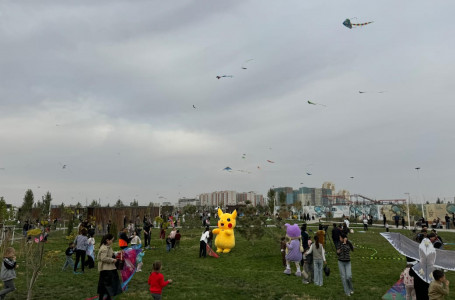 Шаттыққа толы күн: Шымкент аспанын атпырауықтар фестивалі көркейтті