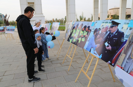 Туристерді тартқан Түркістандағы фотокөрме