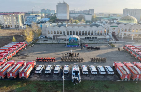 Оралда төтенше жағдайлар қызметіне жаңа техникалардың кілттері табысталды
