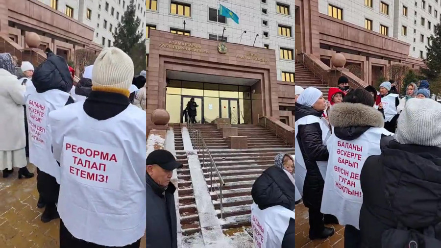 Астанада әскерде қаза тапқан сарбаздардың аналары жиналды: министрлік не дейді? 