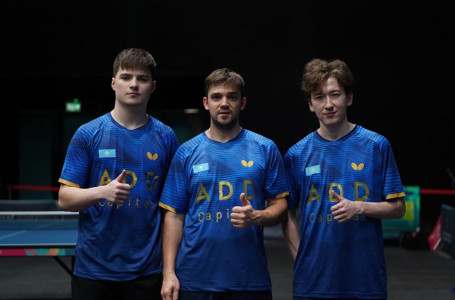 Үстел теннисінен Қазақстан ерлер құрамасы чемпион атанды