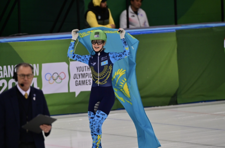 Қазақстан шорт-тректен жасөспірімдер арасындағы Әлем кубогы кезеңінде алтын жеңіп алды