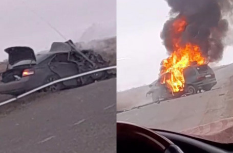 Көлік өртеніп, 8 адам ажал құшты: БҚО-да жантүршігерлік жол апаты болды