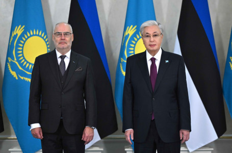 Қазақстан мен Эстония президенттері келіссөз жүргізді