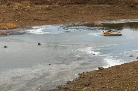 Ақмола облысында үш бала мұз астына түсіп кеткен