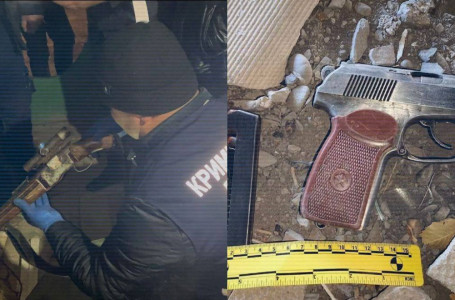 Қаңтар оқиғасы кезінде ұрланған қару-жарақ табылды