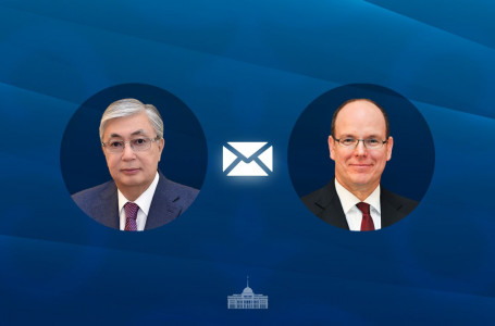 Тоқаев Монако князін құттықтады