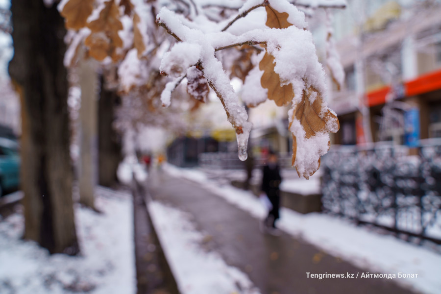 Қазақстанда боран соғып, көктайғақ болады